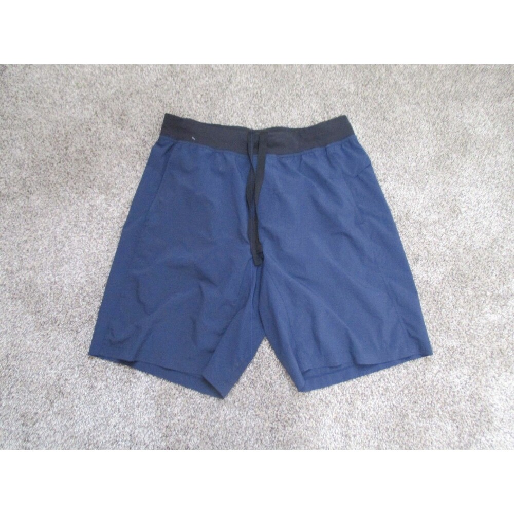 Lululemon drawstring shorts mens XL casual blue